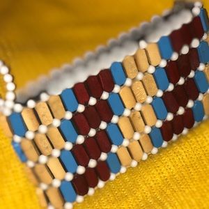 Custom made African small handbag